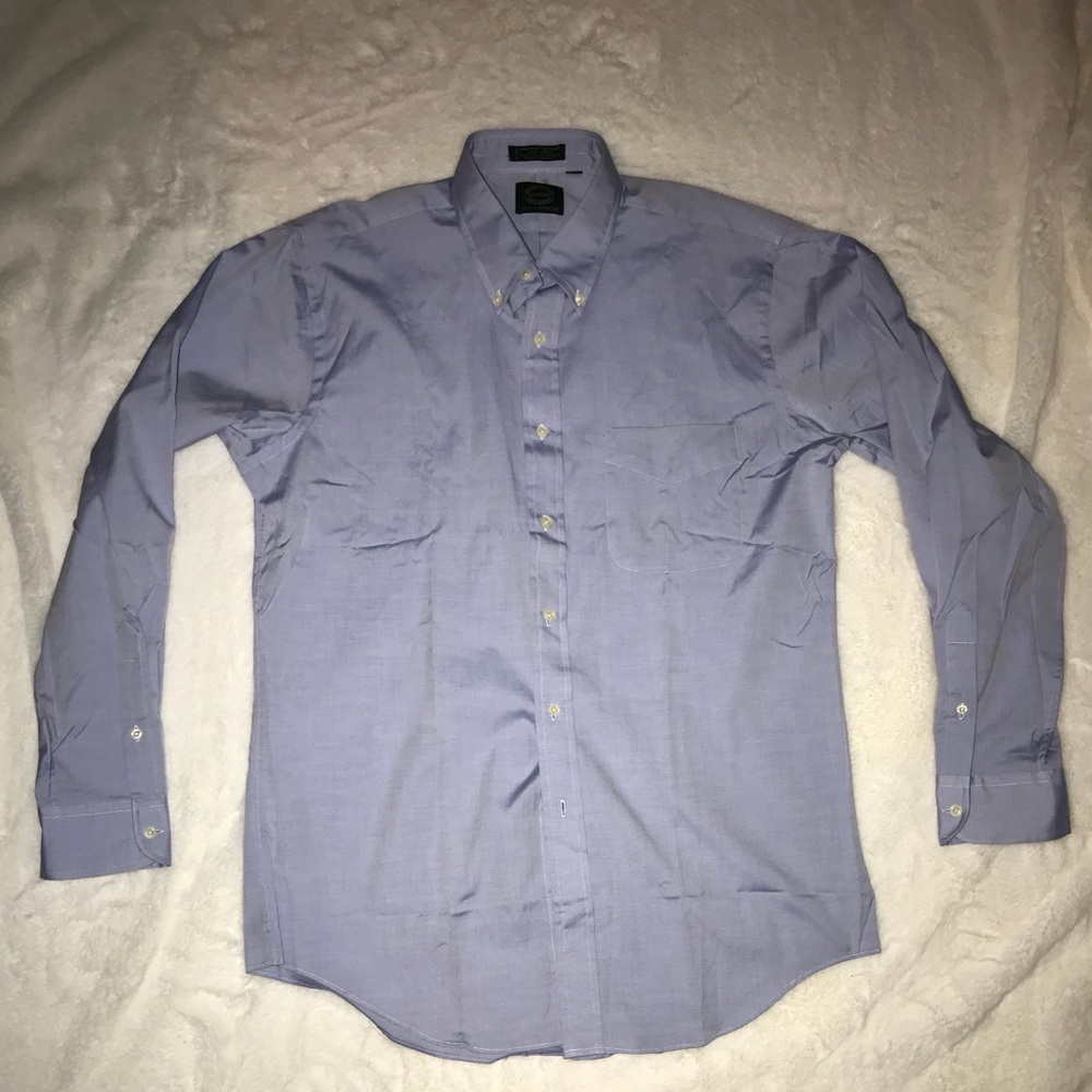 Custom Pinpoint Oxford men’s dress shirt